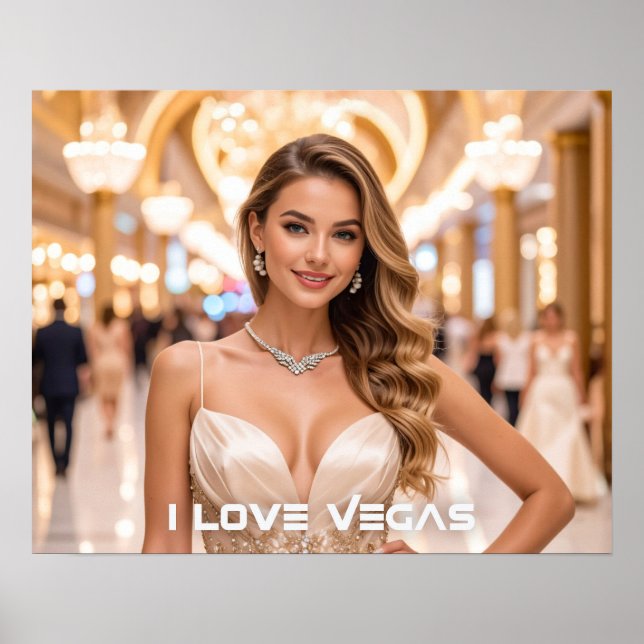 I LOVE VEGAS POSTER (Vorne)