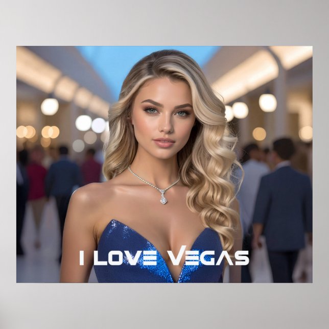 I LOVE VEGAS POSTER (Vorne)