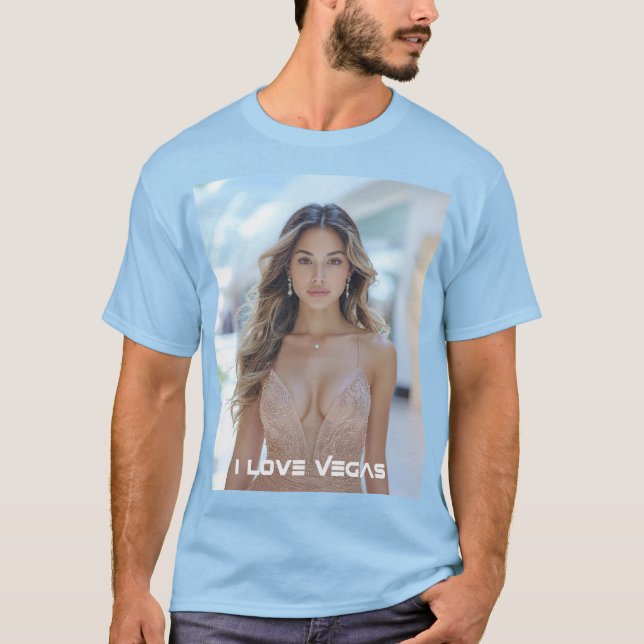 I LOVE VEGAS T-Shirt (Vorderseite)