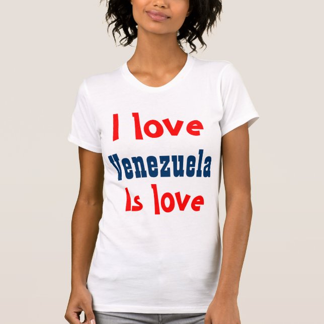 I love Venezuela T-Shirt (Vorderseite)