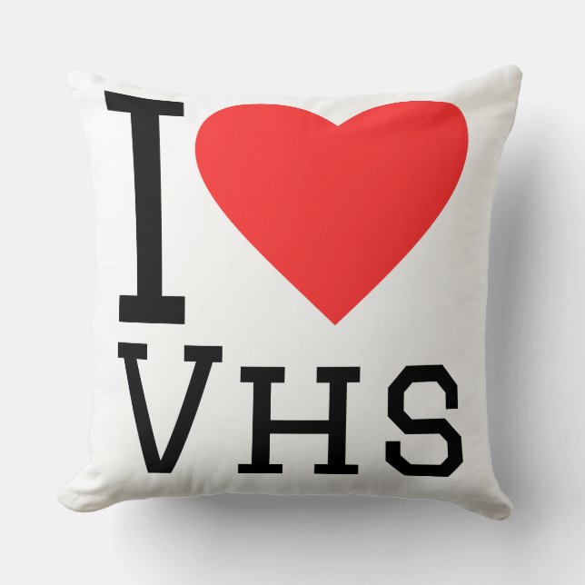 I love vhs kissen (Vorderseite)