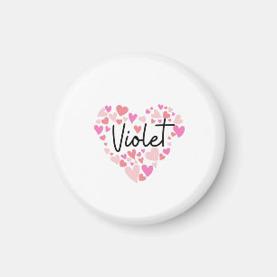 I love Violet Magnet
