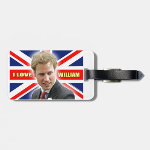 I Love William Gepäckanhänger