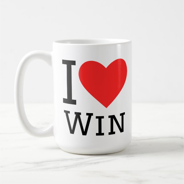 I love win kaffeetasse (Links)