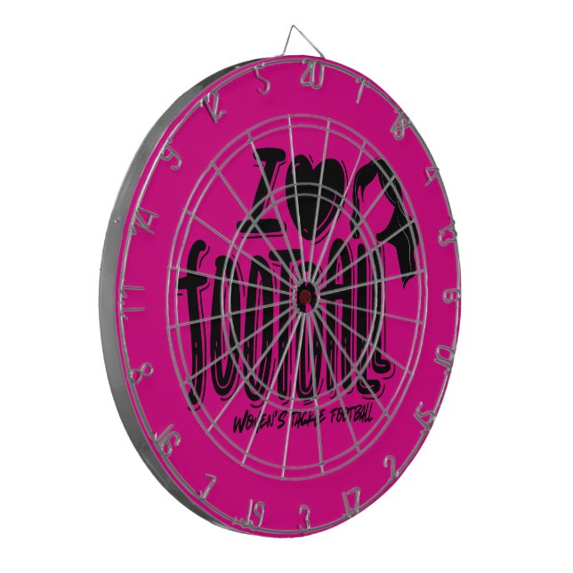 I Love WTF Dartscheibe (Vorderseite Links)