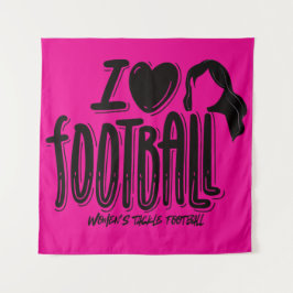 I Love WTF Tapestry Wandteppich