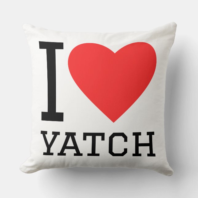 I love yatch kissen (Vorderseite)