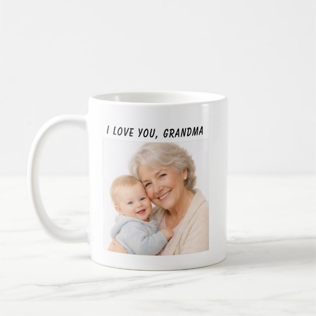 I Love You Grandma Mug | Grandparents Day Kaffeetasse (Links)