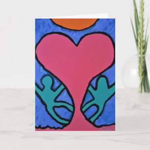 I LOVE YOU Greeting Card - Art Print Our Love Karte