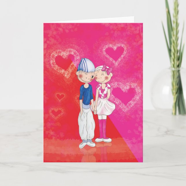 I love you karte (Vorderseite)