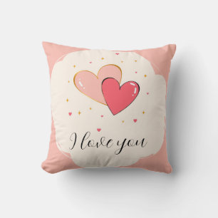 "I Love You" Kissen