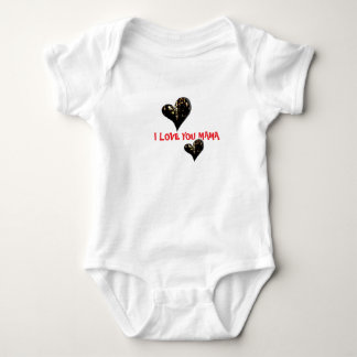 I Love You Mama Baby Bodysuit Strampler