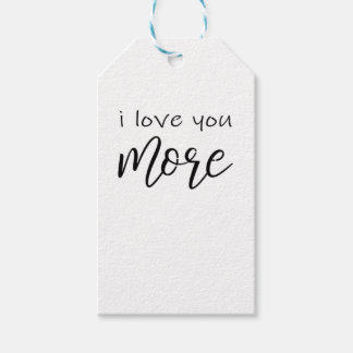 I Love You More Say It All The Time Smiling Love Q Geschenkanhänger