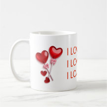 I Love You Mug – Romantic Valentine's Day Gift