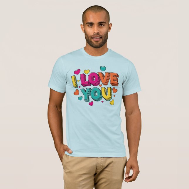 I Love You T-Shirt (Vorne ganz)