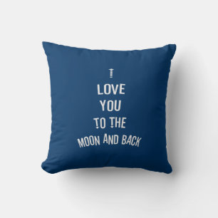 I love you to the moon and back kissen