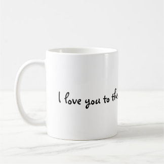I love you to the moon pie and back mug kaffeetasse