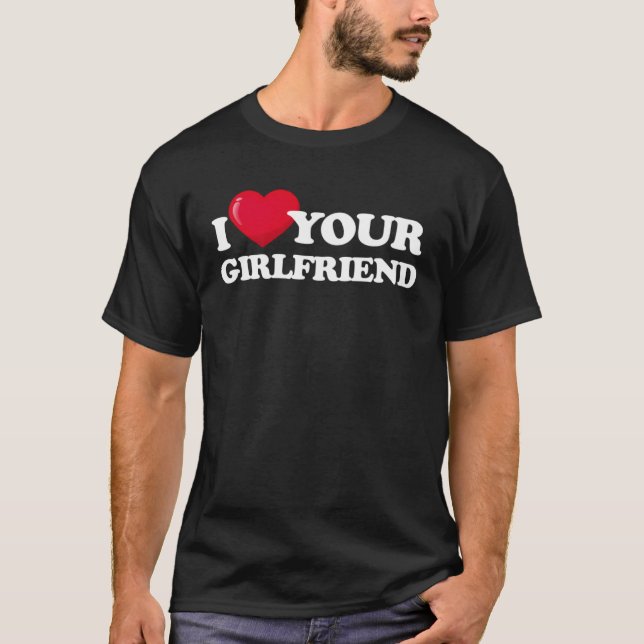 I Love Your Girlfriend  I Heart My Girlfriend  Boy T-Shirt (Vorderseite)