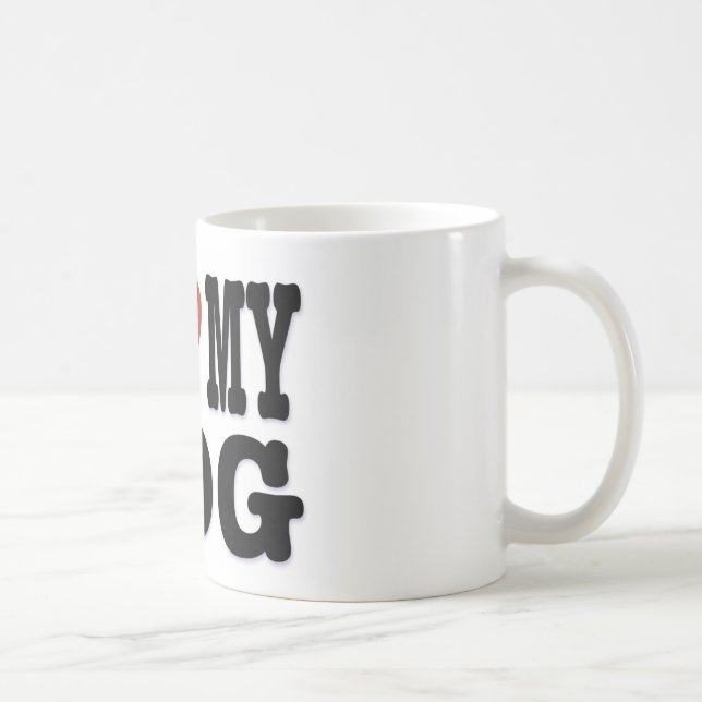 I LOVEMY HUND TASSE (Rechts)