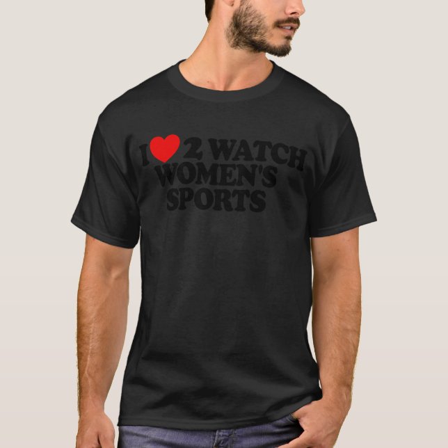 I Loveo Watch Womens Sports retro T-Shirt (Vorderseite)