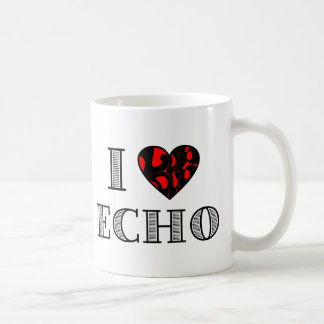 I LubDub Echo-Rot Tasse