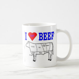 I LUV BEEF TASSE