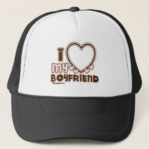 i luv braun bf truckerkappe
