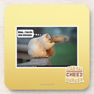 I luv div neues Shampoo Getränkeuntersetzer