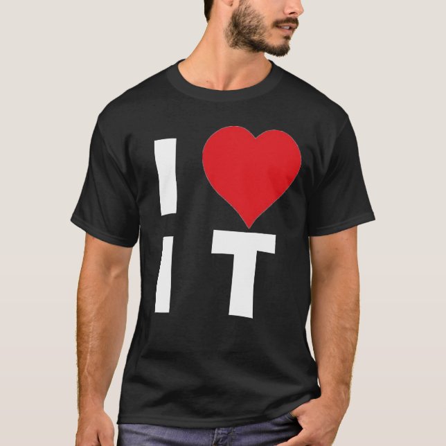 I Luv es T-Shirt (Vorderseite)