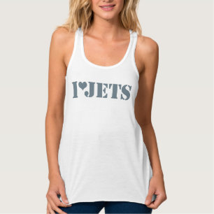 I LUV JETS TANK TOP