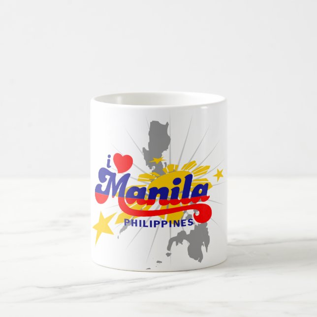 I luv Manila Tasse (Mittel)