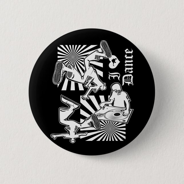 I LUV Tanz-w Button (Vorderseite)