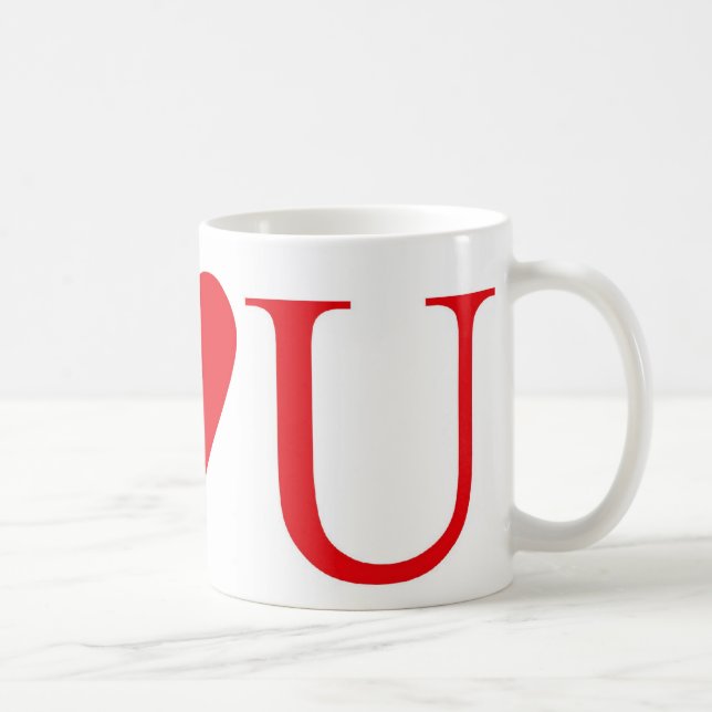 I LUV U TASSE (Rechts)