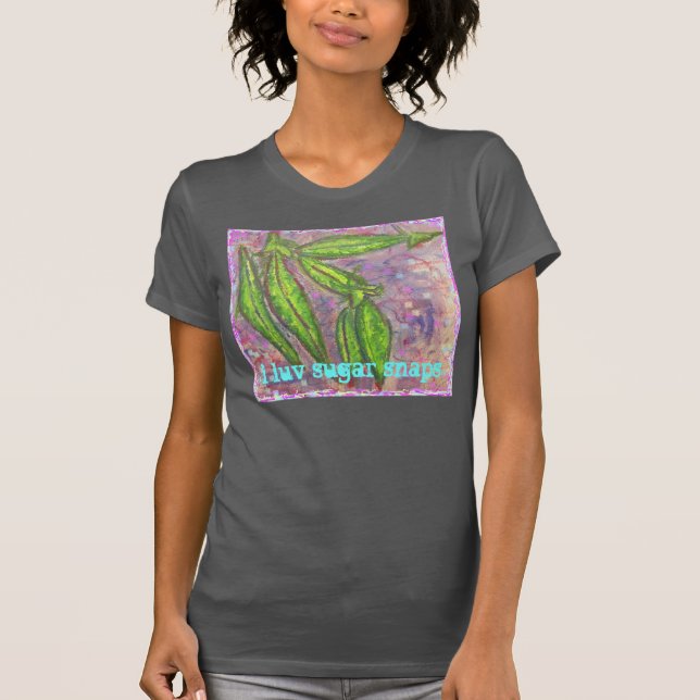 i luv zuckerschnaps T-Shirt (Vorderseite)