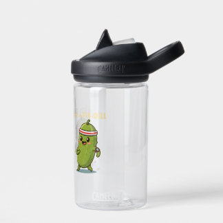 I’m a Fit-Dill! Funny Fitness Pickle Pun Design | Trinkflasche