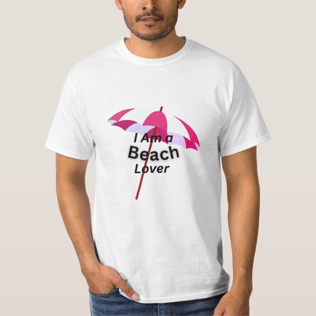 I m beach lover tshirt (Vorderseite)
