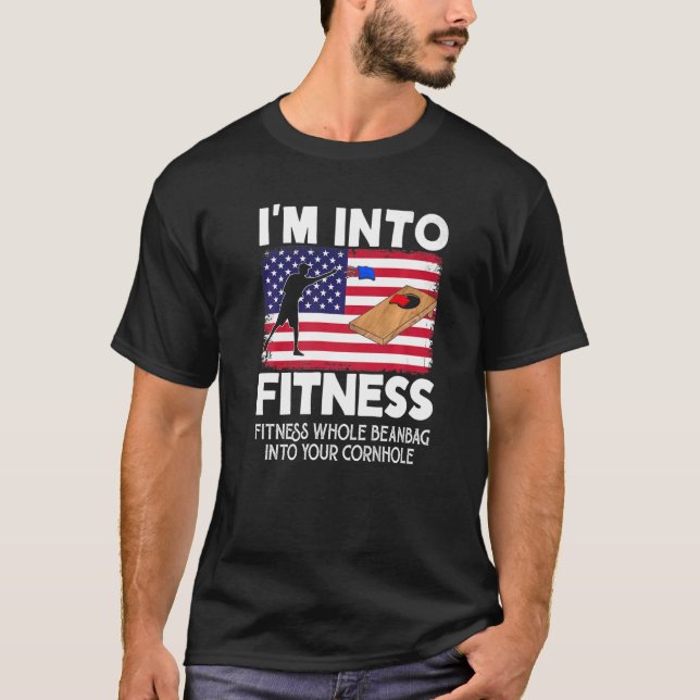 I’m Into Fitness Fitness Whole Beanbag Into your C T-Shirt (Vorderseite)