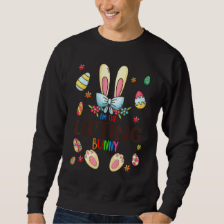I’m Lifting Bunny Easter Day Matching Family E Sweatshirt