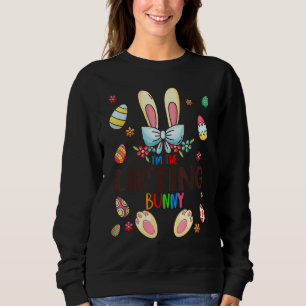 I’m Lifting Bunny Easter Day Matching Family E Sweatshirt