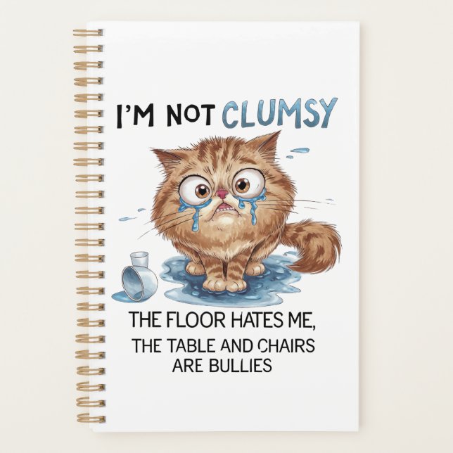 I’m Not Clumsy the Flor Hates Me  Planer (Vorderseite)