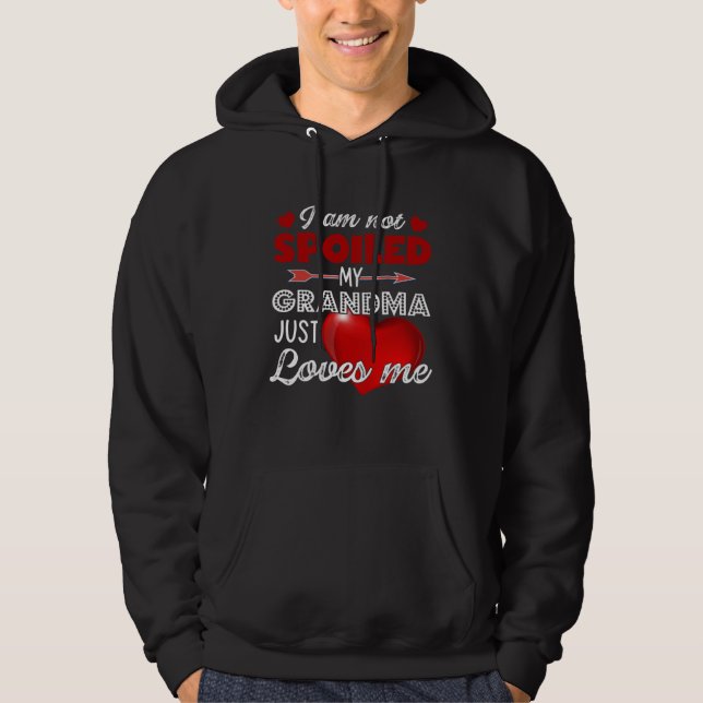I m Not Spoiled My Grandma Just Loves Me Tees Moth (Vorderseite)