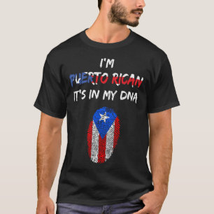 I_m Puerto Rican It_s in meiner DNA Long Sleeve T- T-Shirt