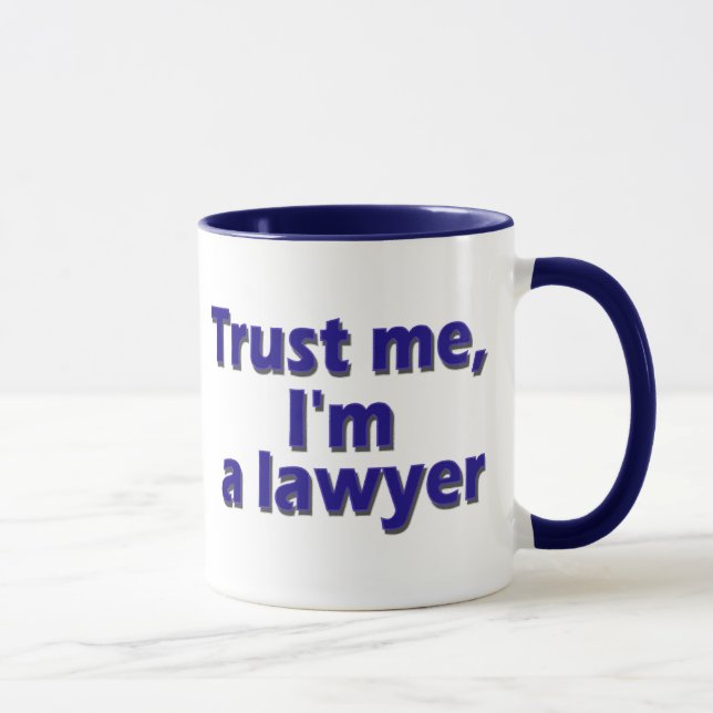 I ` m Rechtsanwalt Tasse (Rechts)