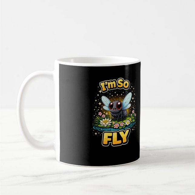 I’m So Fly Kaffeetasse (Links)