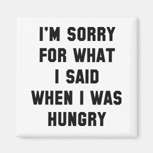 I’m Sorry For What I Said Magnet