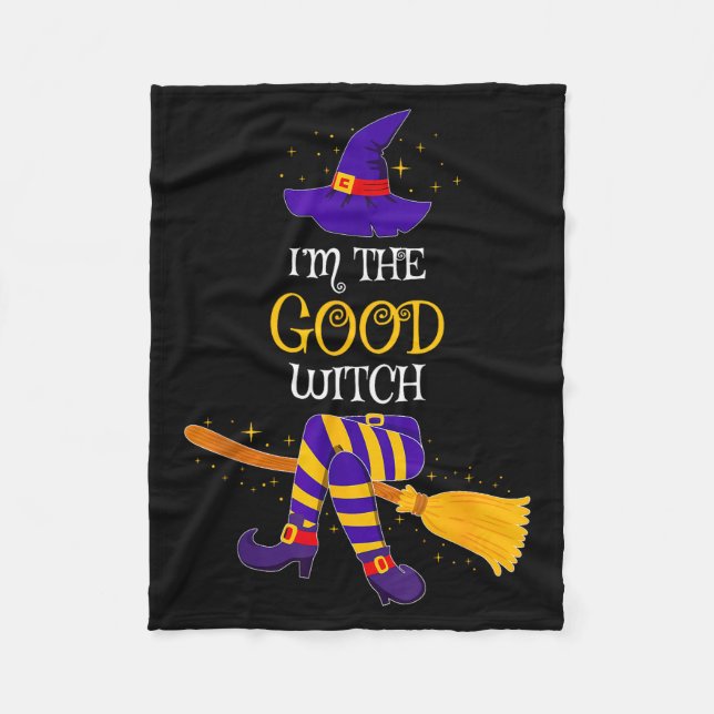I’m The Good Witch Family Matching Costume Hallowe Fleecedecke (Vorderseite)