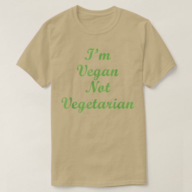 I’m Vegan T-Shirt (Design vorne)