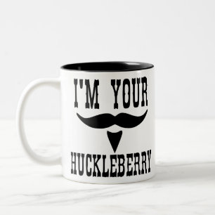 I’m Your Huckleberry  Stash  #USAPatriotGraphics Zweifarbige Tasse