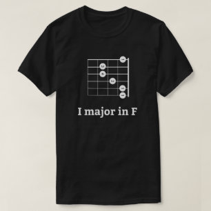 I Major   Guitar Chord T-Shirt