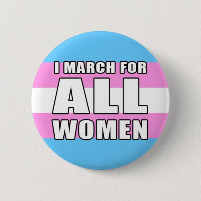I März für alle Frauen - inclusivity Button (Vorderseite)